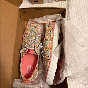 Sperry Crest Vibe Floral Multi Sneakers
